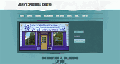 Desktop Screenshot of janesspiritualcentre.com